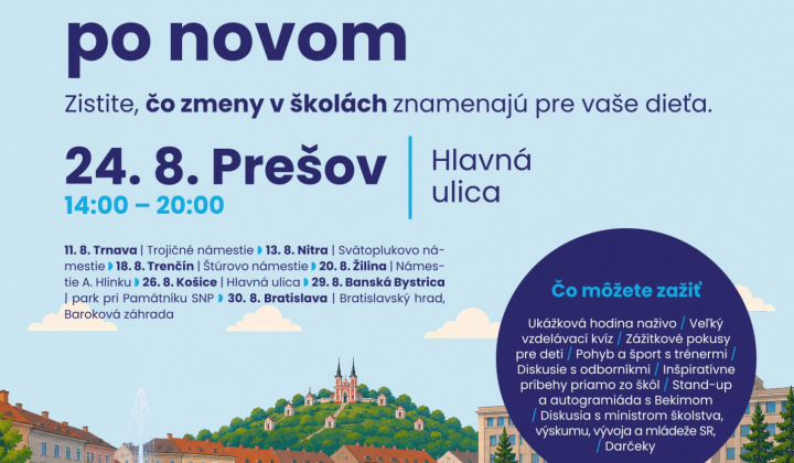 Fotka - Pozvánka Prešov „Spýtajte sa, ako sa deti učia po novom“ 