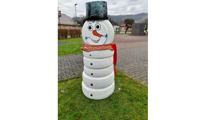 Snehuliak čaká na Mikuláša!