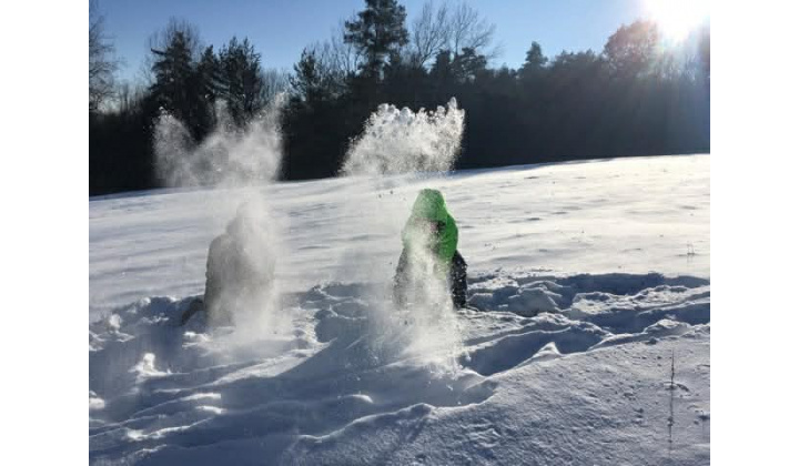 Zimná krajina očami detí 