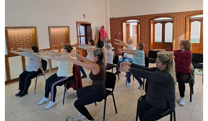Cvičenie pre seniorov