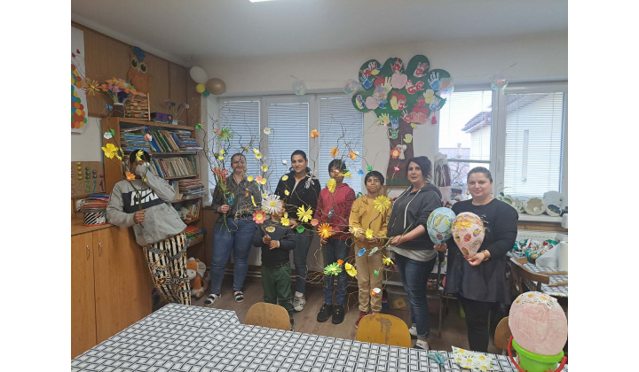 Obec odetá do Veľkej noci 