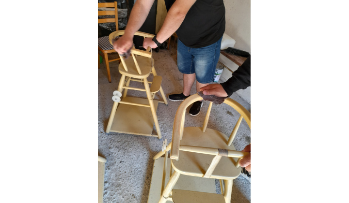 Renovácia detských stoličiek 