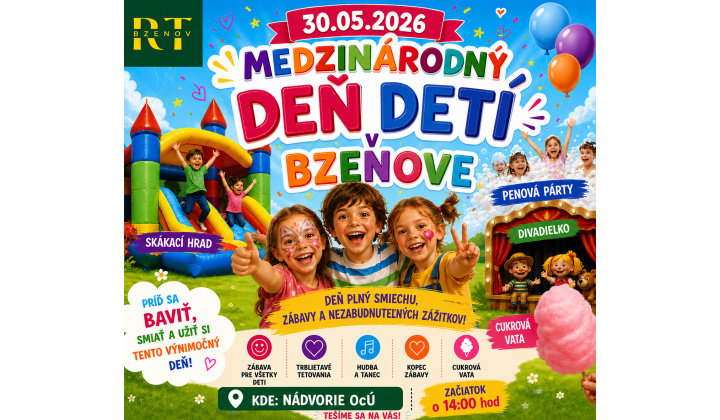Medzinárodný deň detí v Bzenove