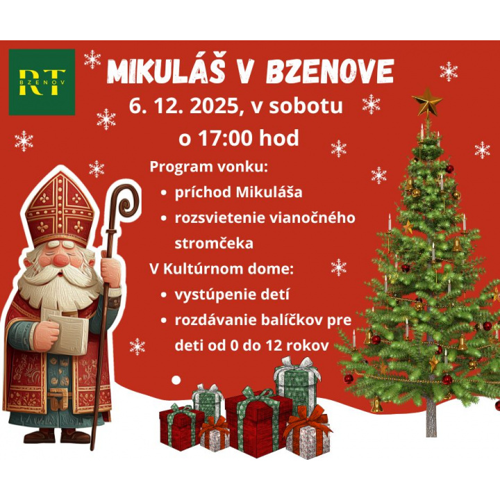 Mikuláš v Bzenove