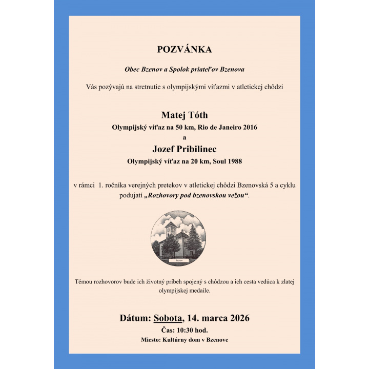 Stretnutie s olympijskými víťazmi v Bzenove!