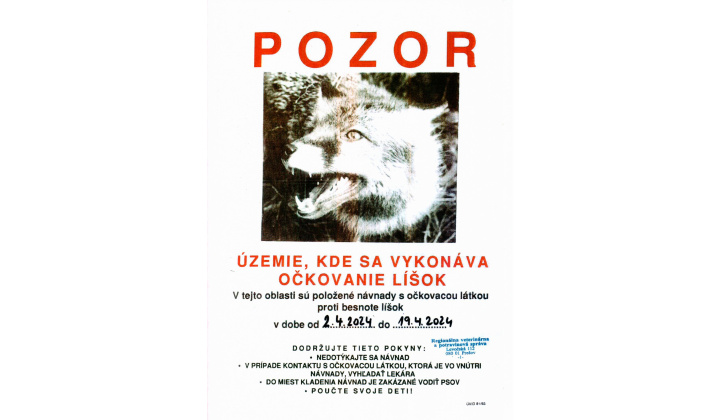 Vakcinácia líšok proti besnote