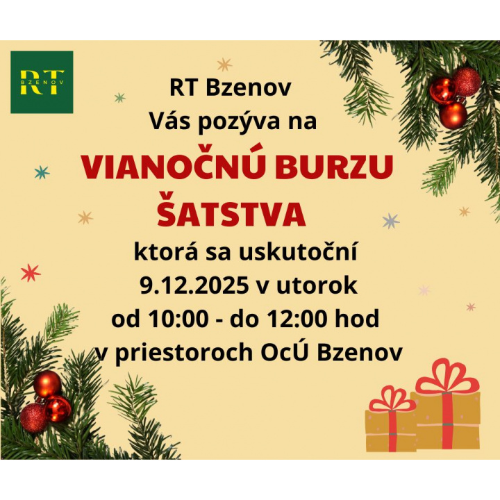 Vianočná burza šatstva