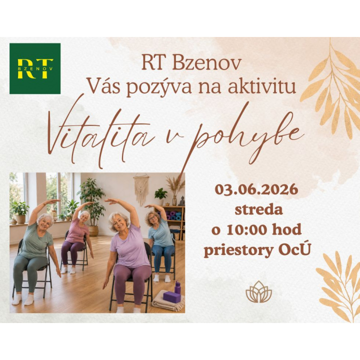 Vitalita v pohybe