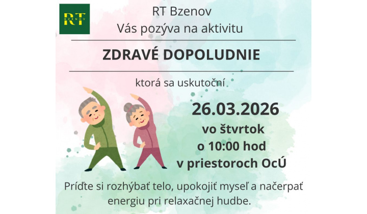 Zdravé popoludnie
