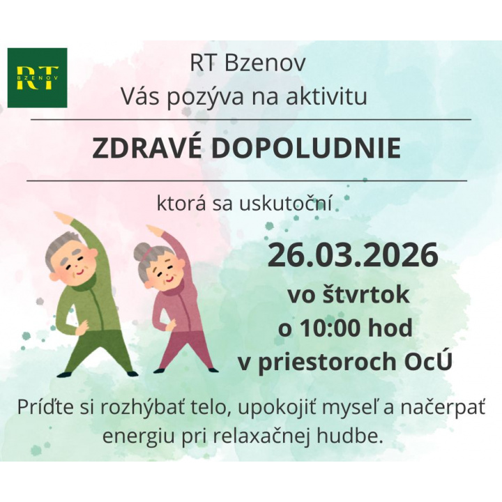 Zdravé popoludnie